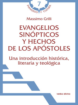 Evangelios Sinópticos Y Hechos De Los Apóstoles By Massimo Grilli ...